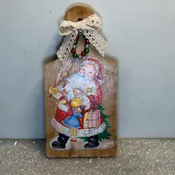 Santa 🎅🏽 Decor Vintage New