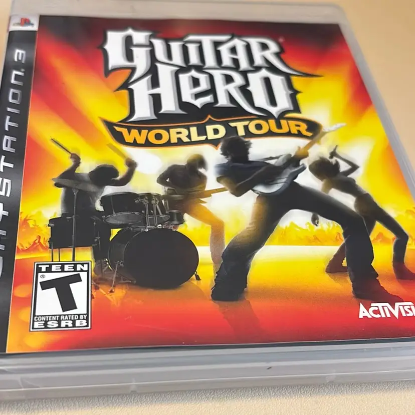PS3 - Complete In Case - Guitar Hero World Tour - Not For Resale/Pack-in