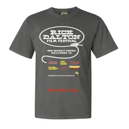Gray Short Sleeve - Medium - Rick Dalton SHORT SLEEVE T-shirt - Various Colors