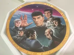 Unification by K. Birdsong Star Trek the Episodes Hamilton Collector Plate 1994