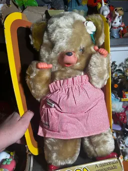 Vintage 1970s Peposa Bear Plush NOS