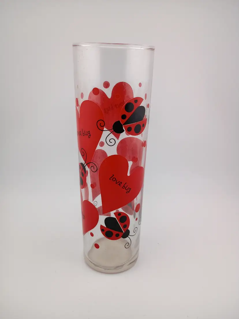 Love bugs bud vase