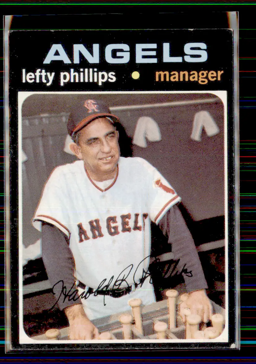 Lefty Phillips 1971 Topps #279 - California Angels - (pk8-250)