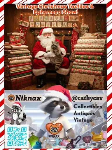 Vintage Christmas Textiles, Ephemera & Media Show