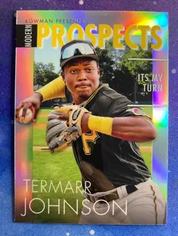 2023 Termarr Johnson Bowman Modern Prospects #MP-14 Pittsburgh Pirates