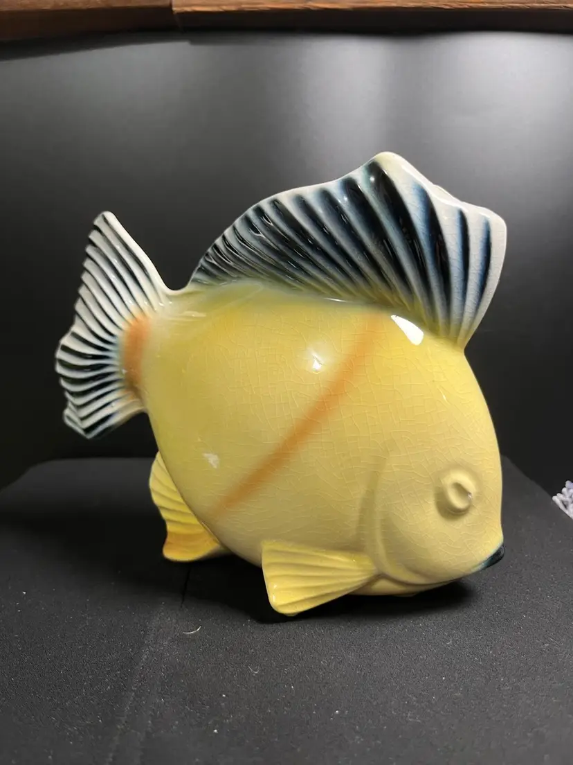 Royal Copley Figural Fish Planter or Vase-SO Unique!!