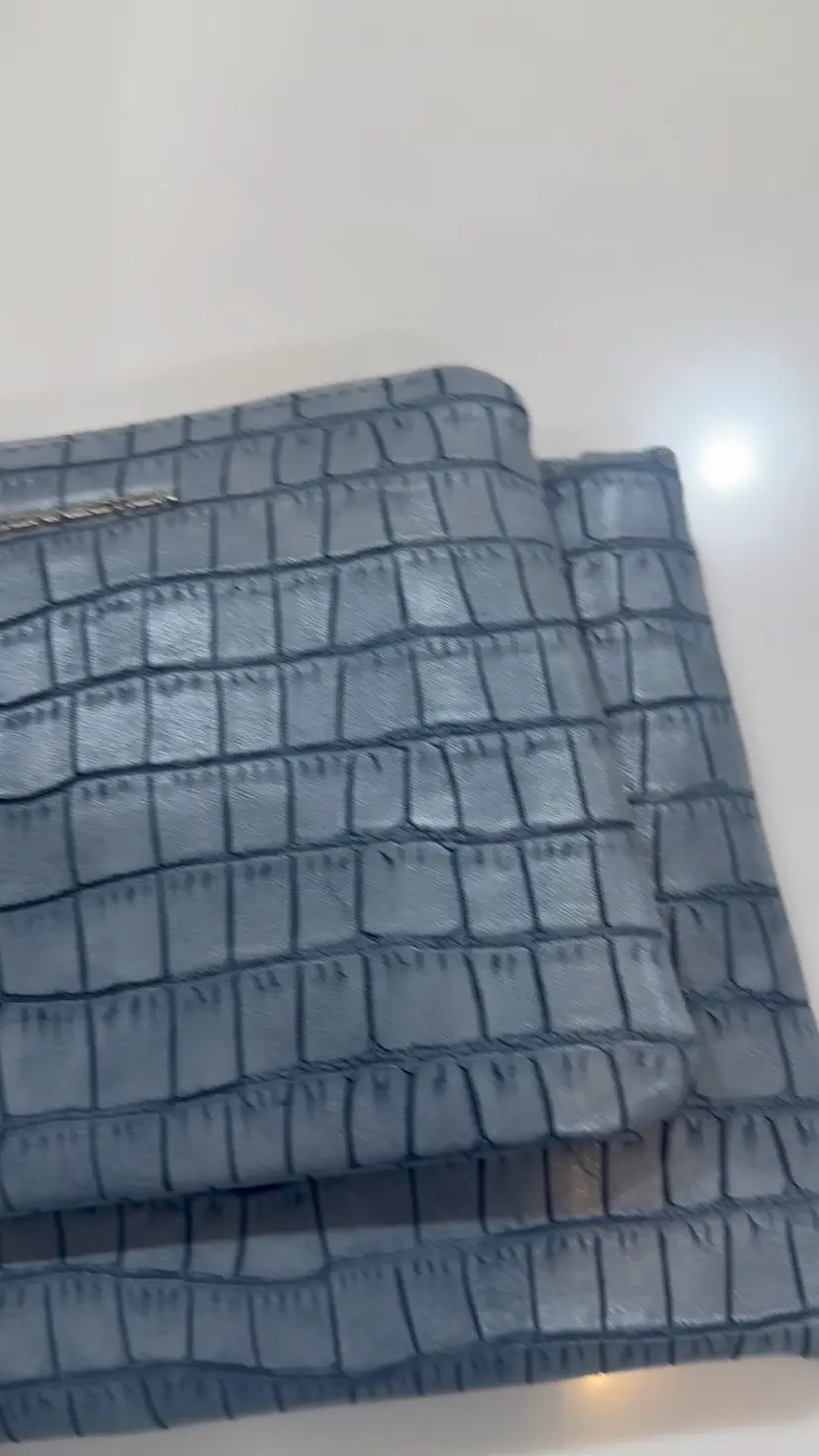 French Connection Duo Wristlet Denim 2 In 1 $48 MSRP