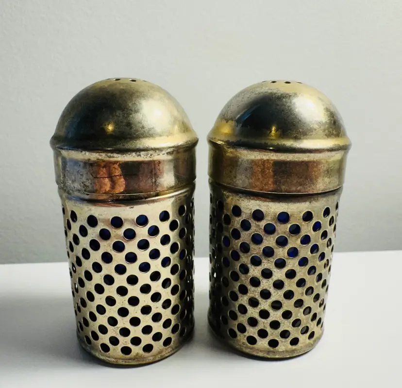 Stainless Steel Vintage Shakers Made In England