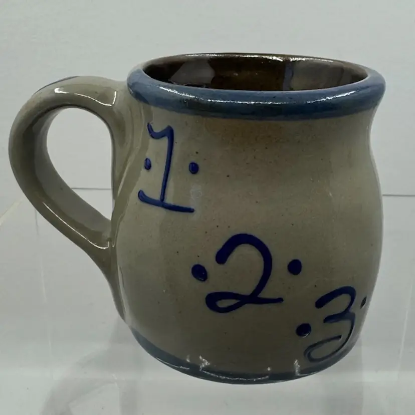 BBP Hand-painted stoneware child's mug