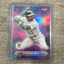 Esteury Ruiz Rookie. Astral Projections. Oakland A’s. 2023 Bowmans Best