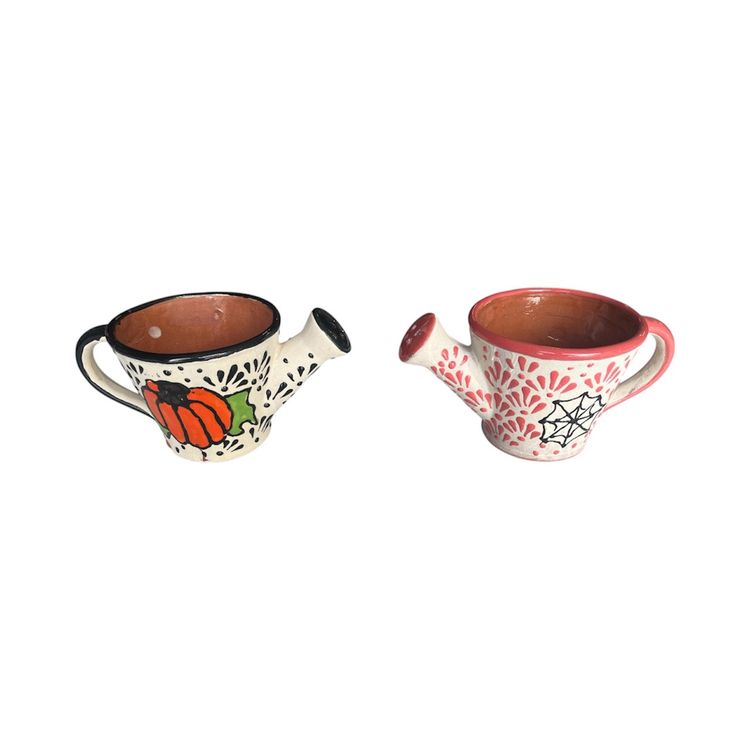 Item #716 Engobe Water Can Pot