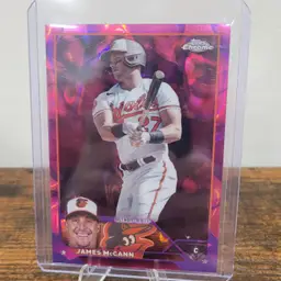 James McCann Topps Chrome Sapphire /299