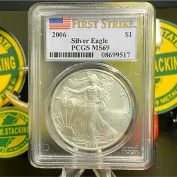 2006 American Silver Eagle First Strike MS 69