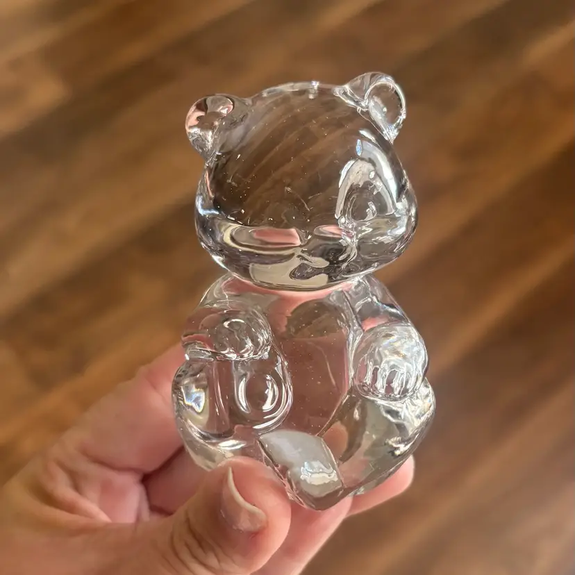 Fenton Art Glass Bear