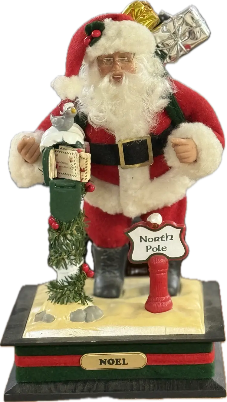 Musical Santa Christmas Decoration