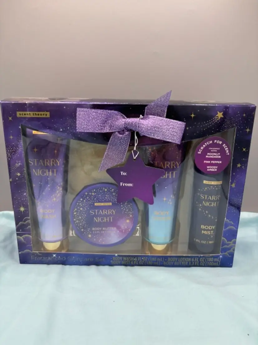 Starry Night Fragranced Skin Care Set