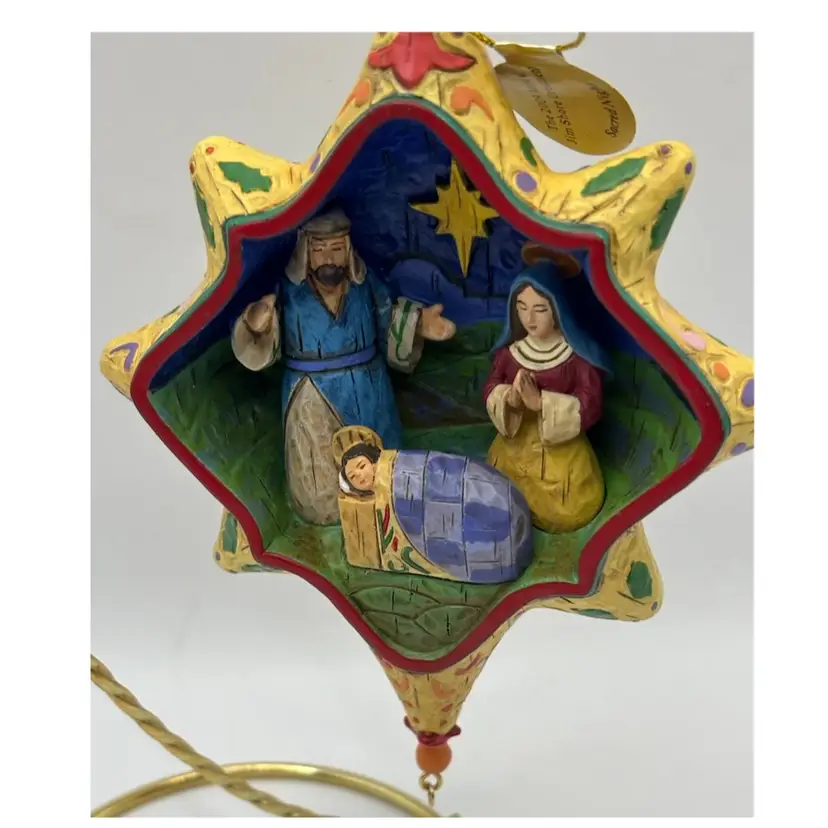 Jim Shore Annual Danbury Mint Christmas Ornament 2009