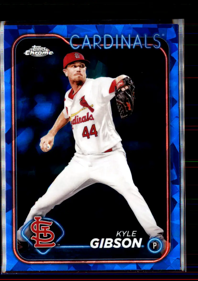 Kyle Gibson 2024 Topps Chrome Sapphire Sapphire #695 - (2) - St. Louis Cardinals