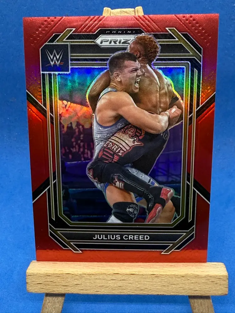 2023 WWE Prizm Julius Creed #196 Red /299 A73