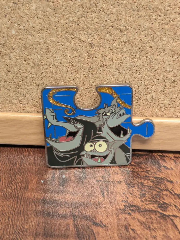 Sleeping Beauty Character Connection Puzzle Maleficent Goons LE1100 Disney Pin