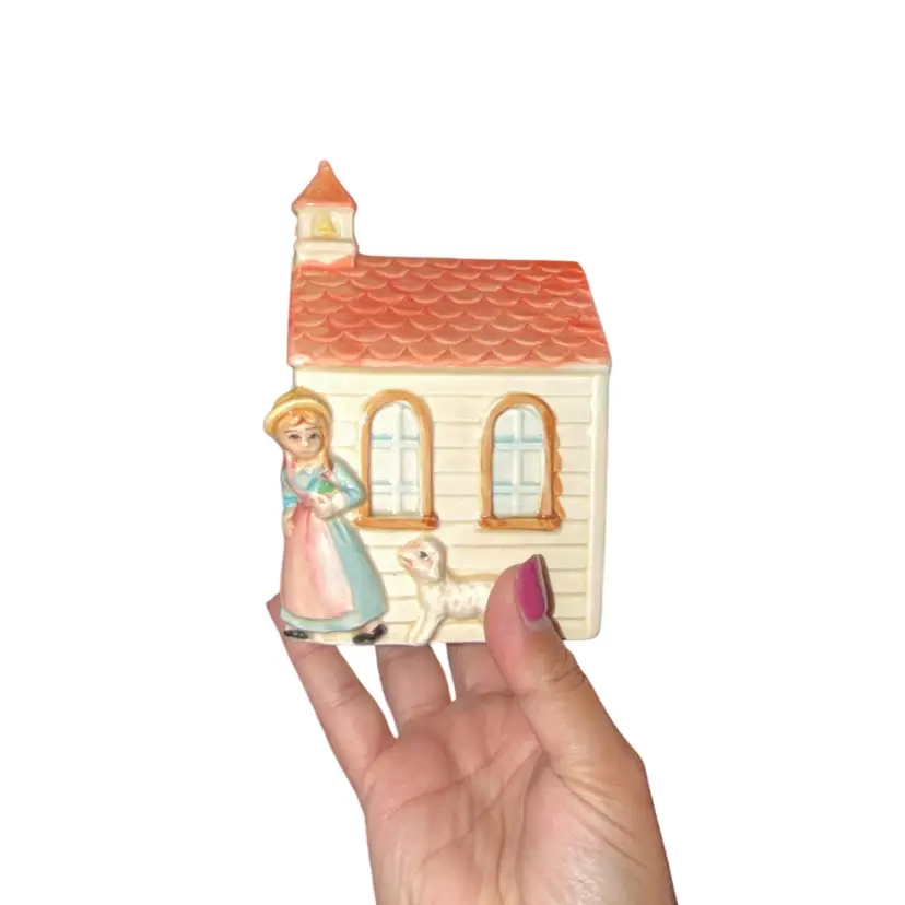 VTG Mary Had a Little Lamb" coin bank