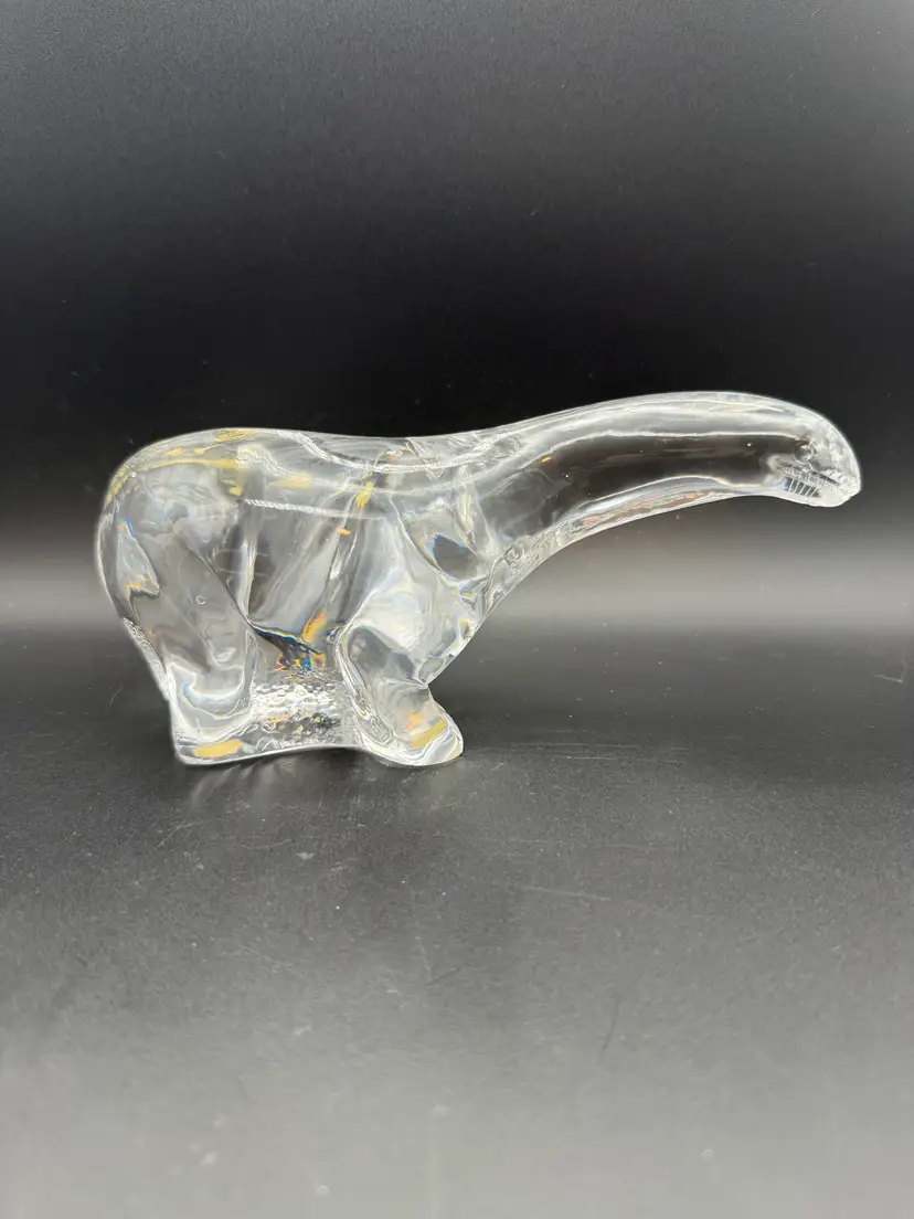 Kosta Boda Museum of Natural History Glass Dinosaur Limited Edition Paul Hoff