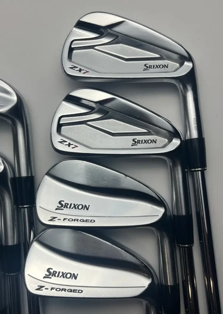 Srixon ZX7/Z-Forged Irons 4-PW - Dynamic Gold X100 X-Flex +0.5" - Very Good