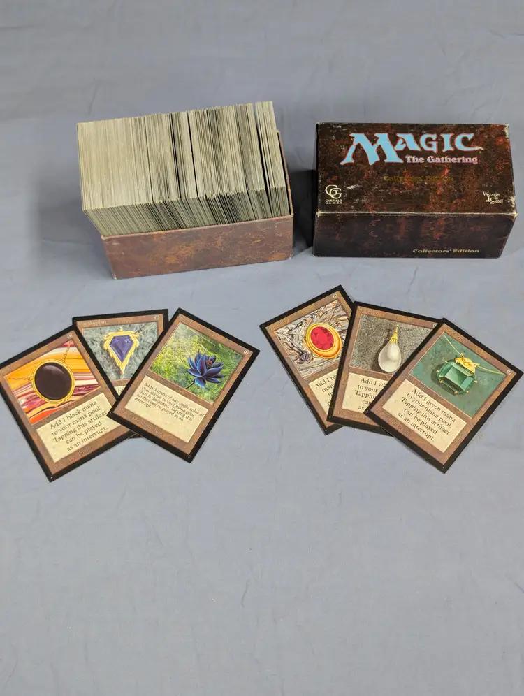RARE Magic The Gathering Collector's Edition Box Set 1993 MTG COMPLETE Power 9 CE