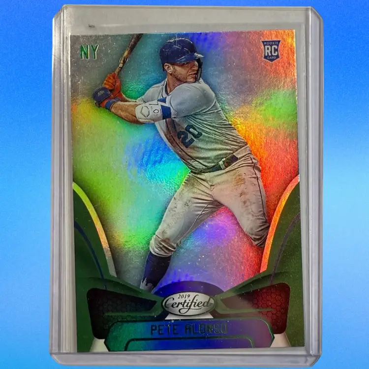 Pete Alonso Rookie 5 Card Lot includes a PSA 10 Slab New York Mets