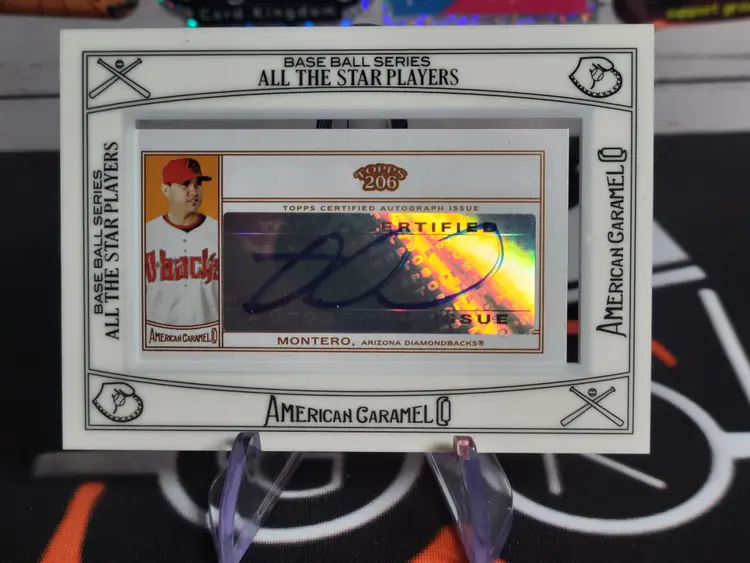 MLB Signed Mixed Card Lot of 8 Topps Bowman Chrome & Stadium Club Autos