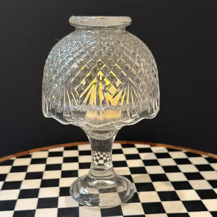 Glass Fairy Lamp Or Candle Holder