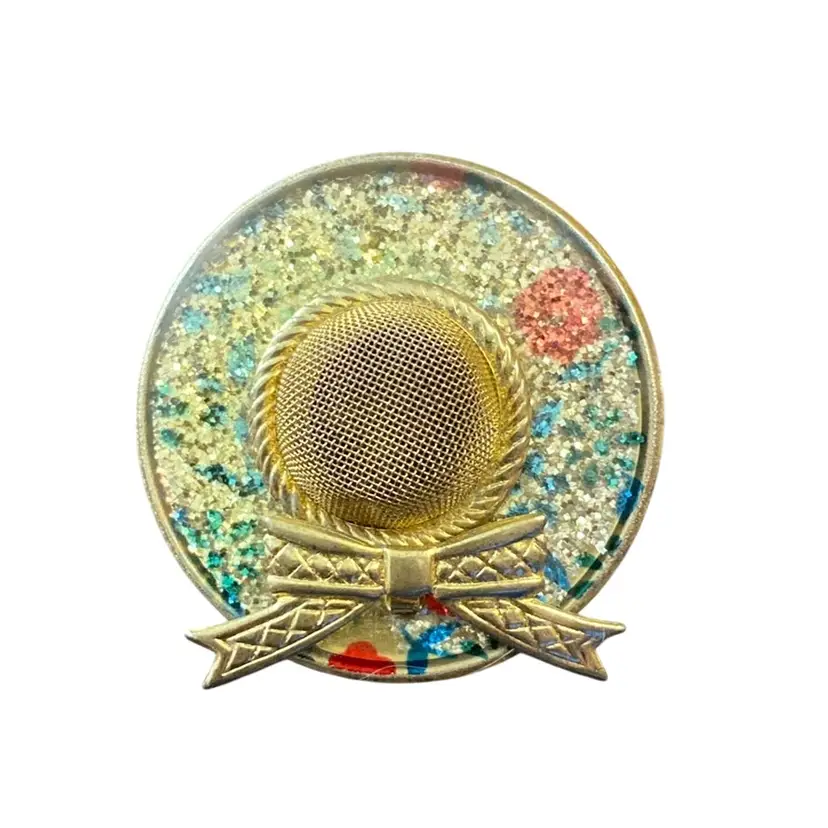 Hat Brooch 1 1/2”