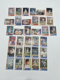 Pacific 1992 MLB Tom Seaver Tom Terrific Lot of 33 Different Trading Cards