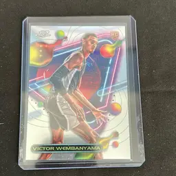 2024 Topps Cosmic Chrome Victor Wembanyama RC Base