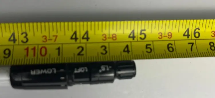 Graphite Design Tour AD HD-6 Stiff Flex 45" Driver Shaft - TaylorMade Tip