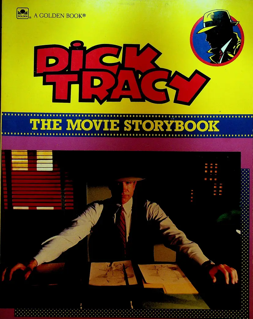 Dick Tracy The Movie Storybook Warren Beatty