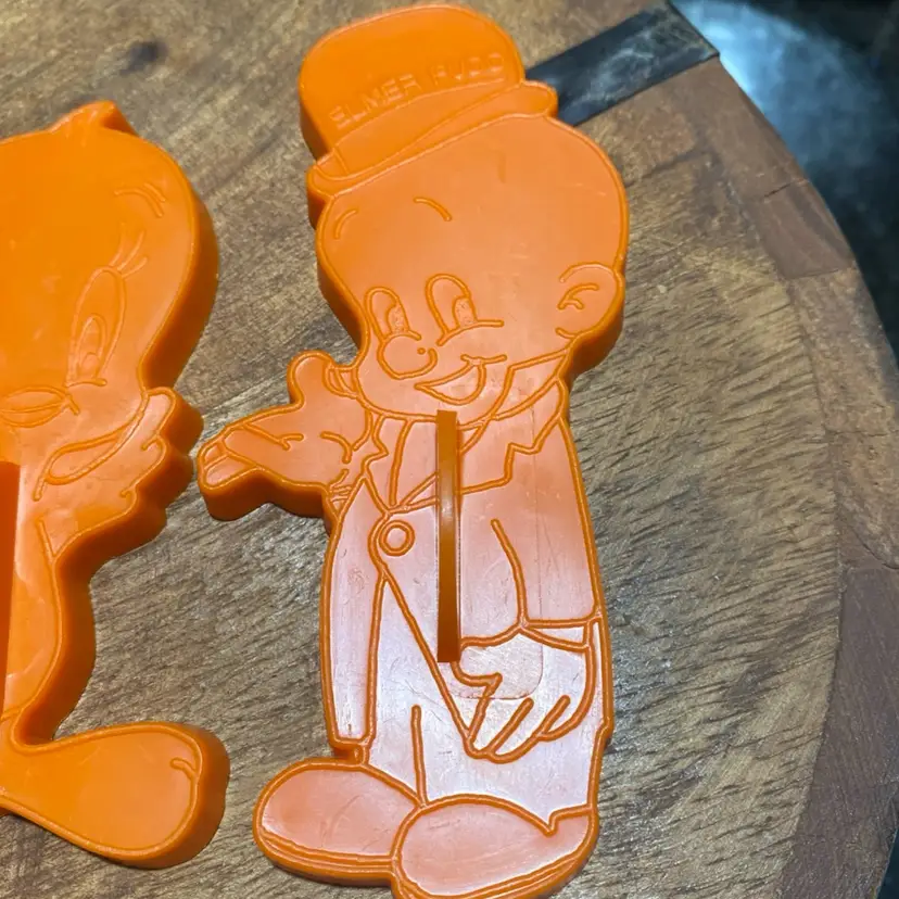 Vintage Looney Tunes Cookie Press Cutters 1978