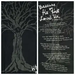 vintage NOTW Not of This World Jesus Christ t-shirt He Loves Us GOD Cross