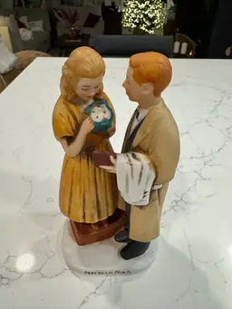 Vintage Norman Rockwell 1979 “The First Prom” Select Collection  Limited #1003 Figurine