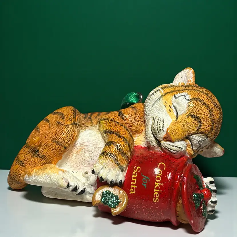 Danbury Mint The Baby Animal Ornaments Tiger Cub Christmas Ornament Holiday