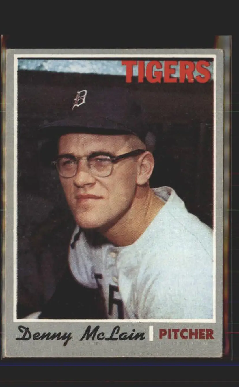 Denny McLain 1970 Topps #400 - () - Detroit Tigers