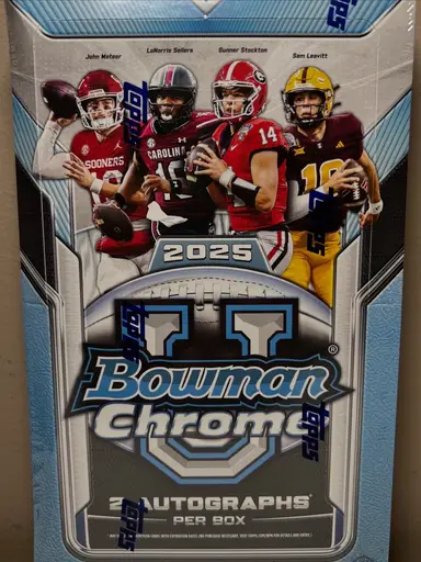 Bowman Chrome U Football Release Day And Other Breaks 