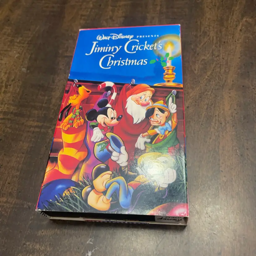 Walt Disney Jiminy Cricket’s Christmas VHS Tape