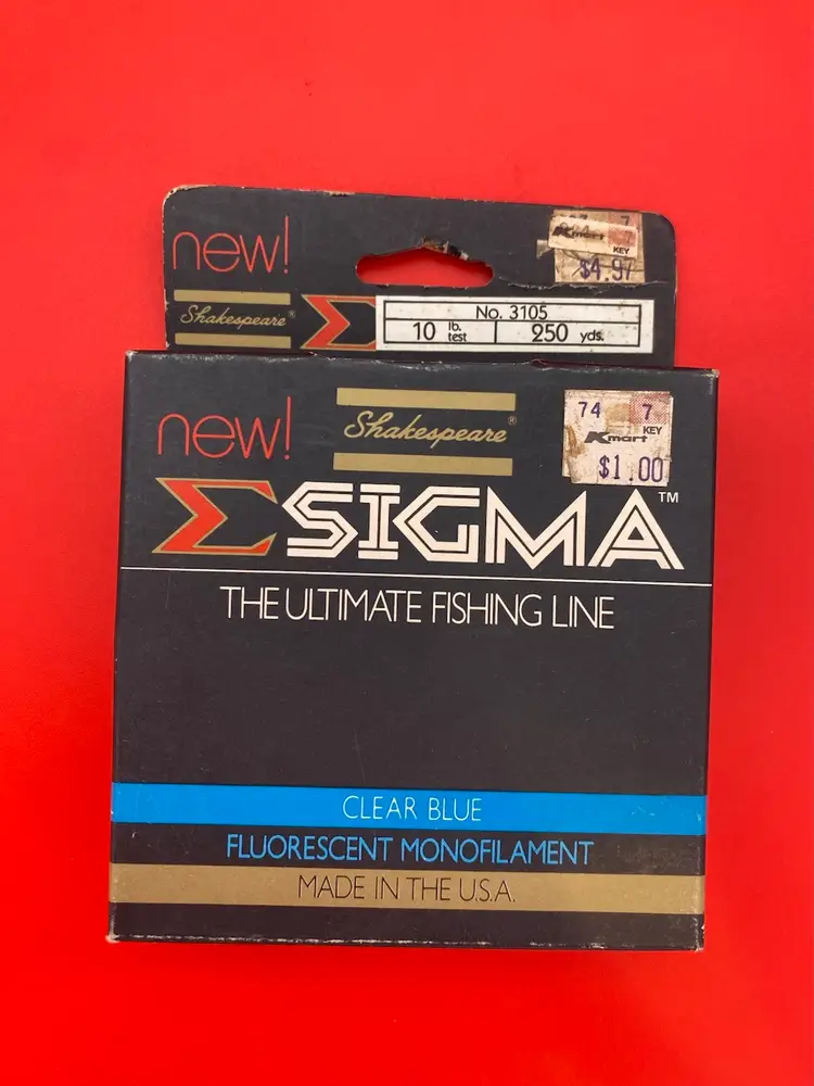 Shakespeare Sigma Pair of Clear Blue Ultimate Fishing Line - 250 Yards Each