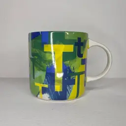 Anthropologie Lottie Monogram "T" Mug