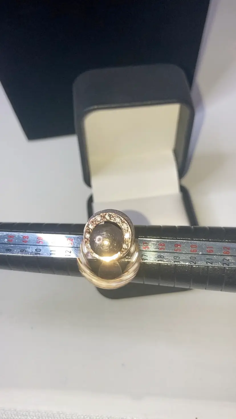 Vintage Sterling Silver Kinetic Ring! Size 7! Stamped and Acid Tested!