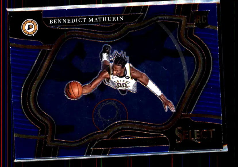 Bennedict Mathurin 2022-23 Panini Select Courtside Blue #279 - (2) - Indiana Pacers