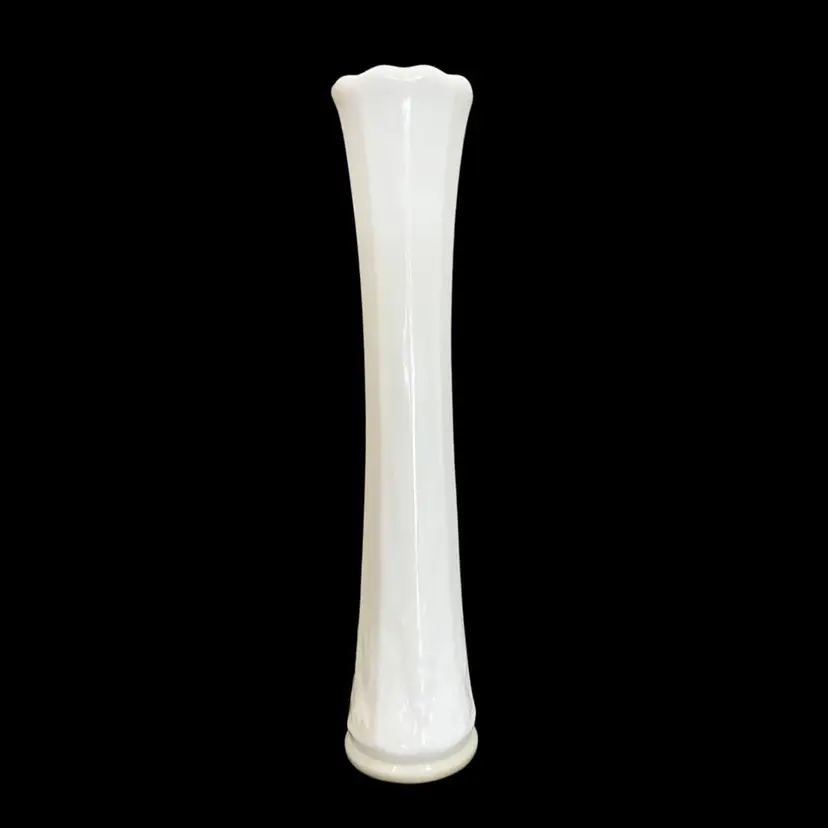 9.75” Westmoreland Milk Glass Bud Vase