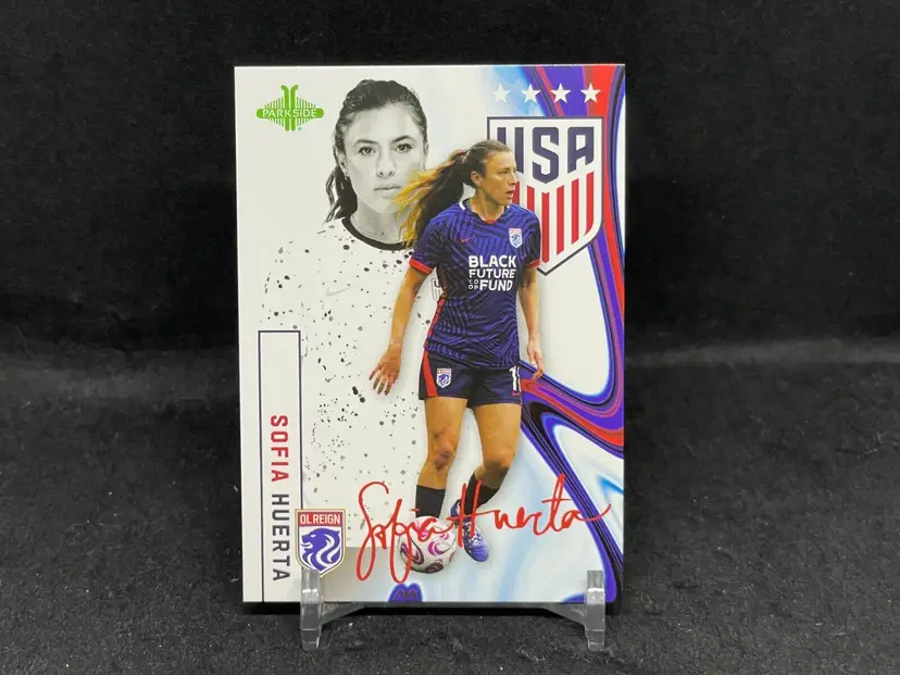 Sofia Huerta Team USA USWNT Soccer Card! 2023 Parkside Limited Set
