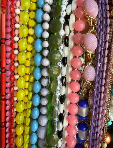 Insane Vintage Plastic & Glass Jewelry! 